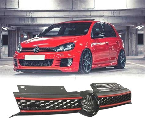 Grelha Frontal Para Volkswagen Vw Golf Mk Vi Look Gti Palmeira