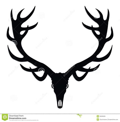 Bull Elk Silhouette at GetDrawings | Free download