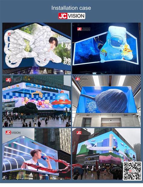 Jcvision Outdoor Bulding Wall D Ultra Hd Big Led Advertising Screen