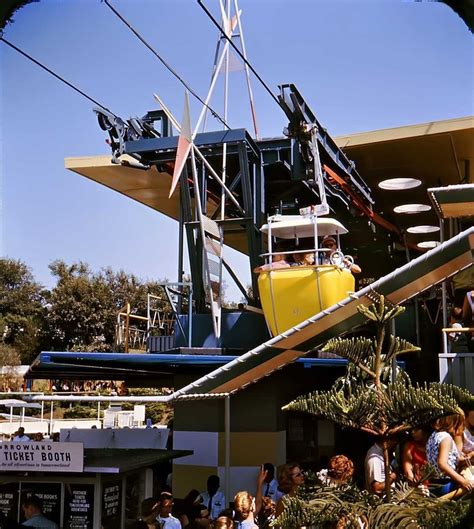 GORILLAS DON T BLOG Skyway Station August 28 1965 Disneyland Rides