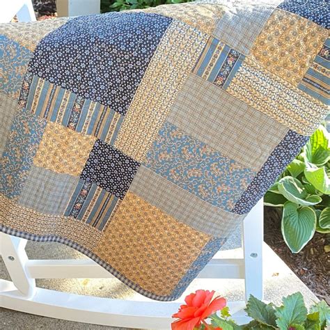 Fat Quarter Friendly Pattern Easy Quilt Patterns Beginner Etsy