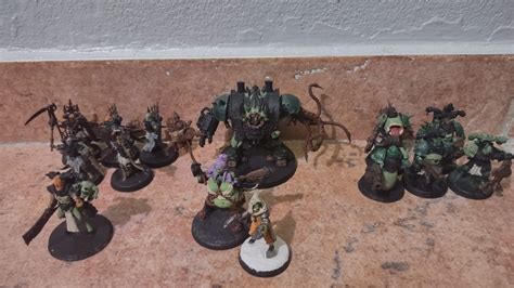 Progress on main Nurgle Army : r/Chaos40k