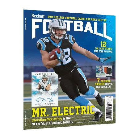 Beckett Media Football Magazines | Best Football Print Price Magazines