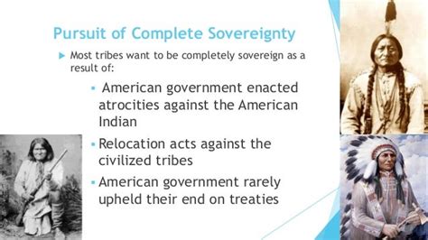 Tribal Sovereignty