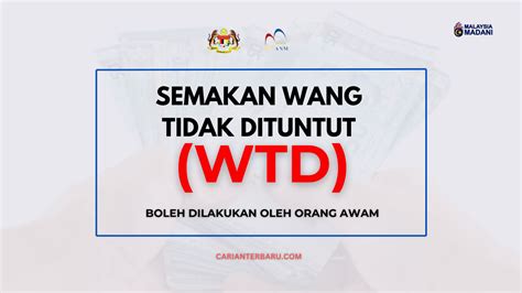 EGumis Wang Tidak Dituntut Boleh Disemak Secara Online Carianterbaru