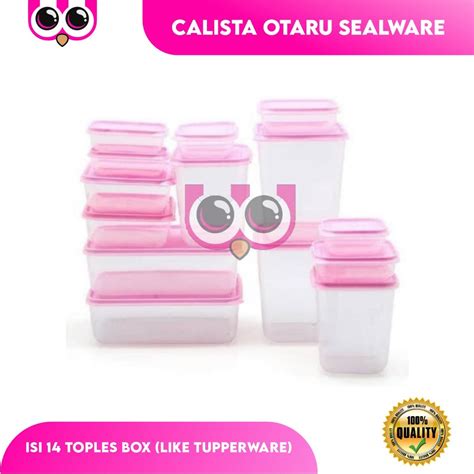 Jual Calista Otaru Bening Isi Toples Box Shopee Indonesia