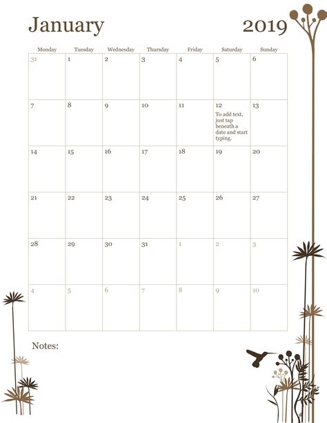 12 Months To View Monthly Calendar | Calendar Template Printable