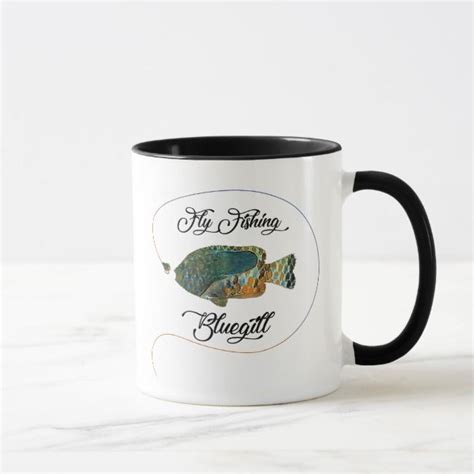 Fly Fishing Bluegill Mug Bluegill Fly Fishing Deep Sea Fishing