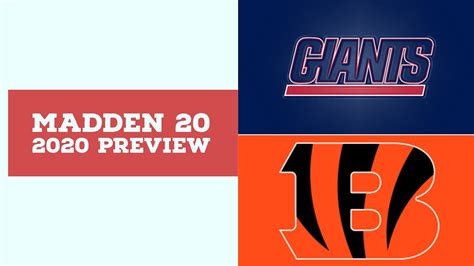 2020 Week 12 Preview New York Giants Vs Cincinnati Bengals