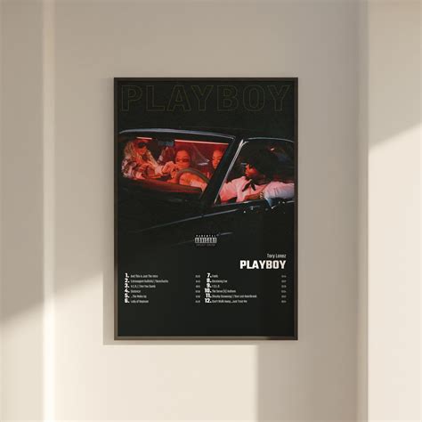 Tory Lanez Playboy Album Cover Poster Wall Art Tory Lanez Playboy Etsy