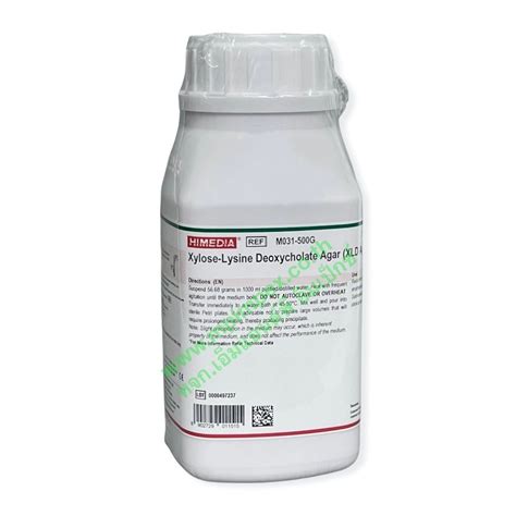 Himedia™ Xylose Lysine Deoxycholate Agar Xld Agar 500 กรัม Mandp Impex นำเข้าและจำหน่าย