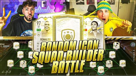 Fifa Random Beast Icon Squad Builder Battle Bossio Vs Wakez