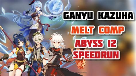 C Ganyu And Kazuha Floor Clear Ganyu Kazuha Melt Comp Abyss