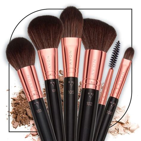 Avon make-up brushes | Avon makeup, Avon beauty, Makeup brushes