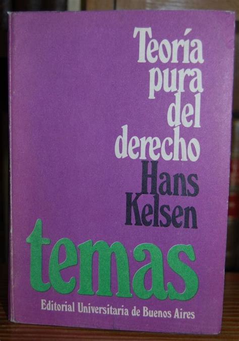 Teoria Pura Del Derecho Introducción A La Ciencia Del Derecho De Kelsen Hans Fábula Libros