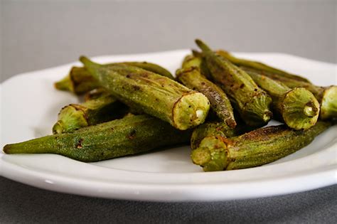 Roasted Okra Recipe From Fatfree Vegan Kitchen