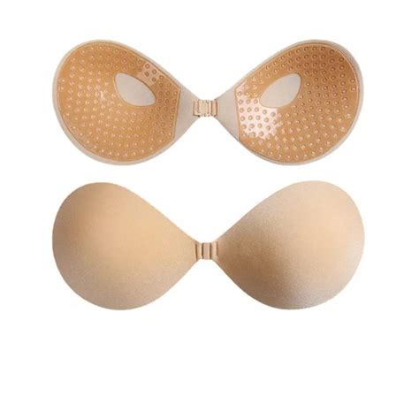 Suti Sutian Push Up Adesivo Cola Invis Vel Em Siliconec Bojo Fecho Frontal Lingerie Segura