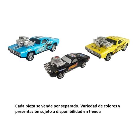 Vehículo Hot Wheels de Fricción cm Varios Modelos Pieza Bodega