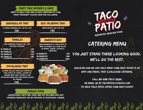 Taco Patio Catering | Mexican Catering in Lockport, IL - Taco Patio
