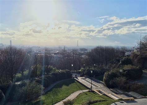 Parc De Belleville The Highest Park In Paris Urbansider