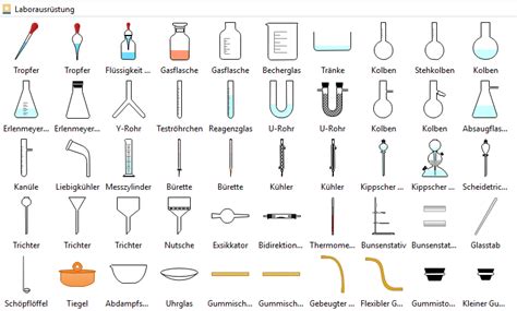 Chemische Laborgeräte und ihre Verwendung