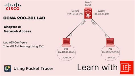 CCNA 200 301 Lab Chapter 2 Network Access Lab 023 Configure Inter