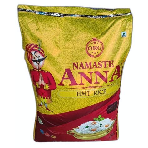 ORG Namaste Anna HMT Rice Packaging Type Sack Bag Packaging Size 26