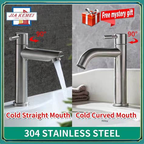 Jkm Heavy Duty Sus Stainless Steel Lavatory Faucet Tall Basin Faucet