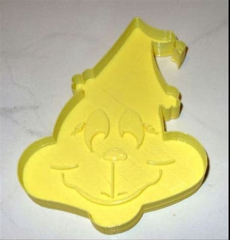 Grinch Cookie Cutter Made Out Of Plastic By Longboy69 On Etsy