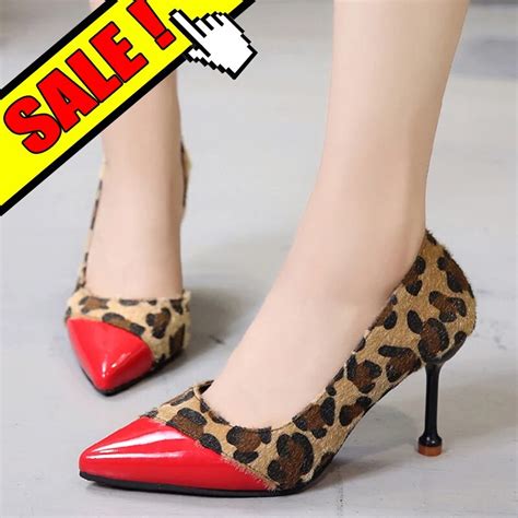 Luipaard Print Schoenen Vrouwen Leopard Print Super Heels 9cm Women S