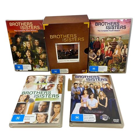 Brothers And Sisters DVD Box Set Seasons 1-4 Sally Field Region 4 Pal