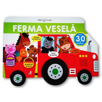 Bebe Invata Ferma Vesela Carte Cu Ferestruici