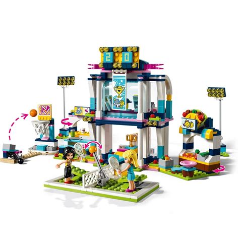 LEGO FRIENDS 41 338 Stephanie в спортната арена : Конструктори за момичета