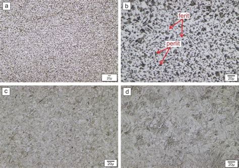 Gambar 2 Struktur Mikro Sampel Baja Menggunakan Etsa Nital 2 A