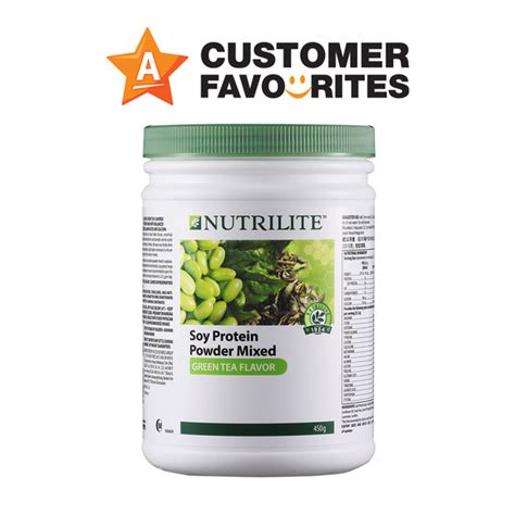 Nutrilite Soy Protein Drink Powdergreen Tea Amway Brunei