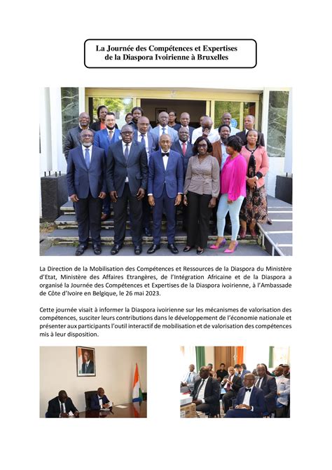 Ambassade De C Te Divoire En Belgique