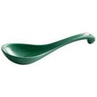 Thunder Group 7000Y 1 Oz Yellow Melamine Asian Soup Spoon Appetizer