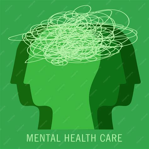 Cuidado De La Salud Mental Mes De Concientización Sobre La Salud Mental Cartel Con Persona Y