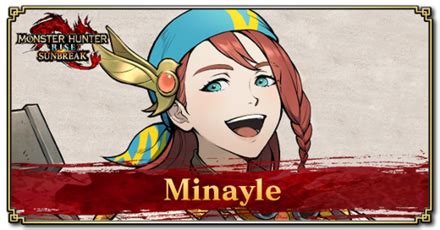 Minayle The Smithy Location And Voice Actors Monster Hunter Rise