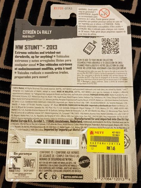 Hot Wheels Citroen C Rally Hobbies Toys Toys Games On Carousell