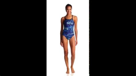 Nike Swim Onyx Storm Lingerie Tank One Piece Swimsuit SwimOutlet