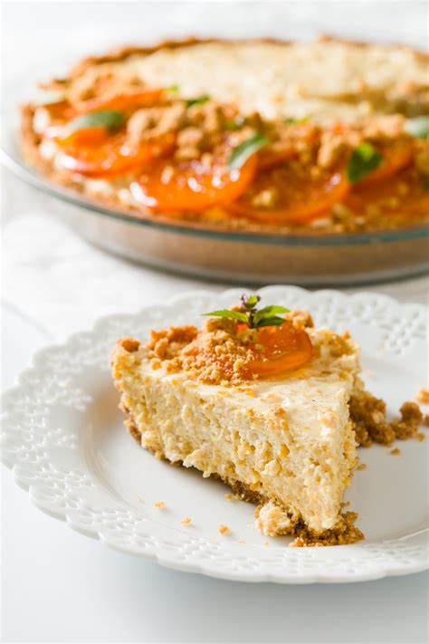 Orange Pie Spiced Orange Chiffon Pie Recipe With A Gingersnap Crust