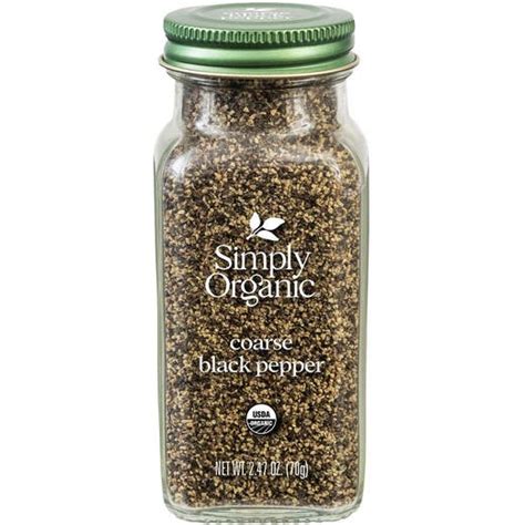 Simply Organic® Black Pepper Coarse Grind Simply Organic