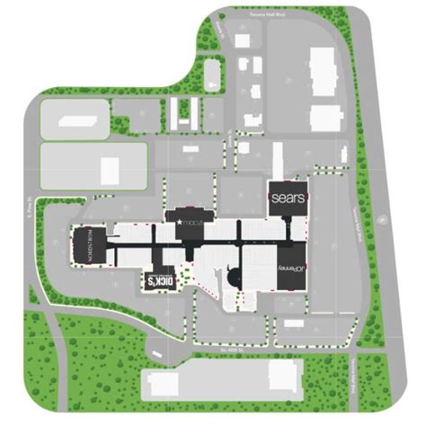 Tacoma Mall Map