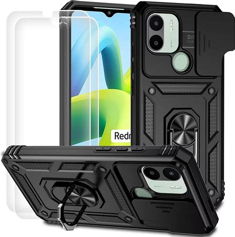 Dechyi Coque Pour Xiaomi Redmi A Redmi A Avec Verre Tremp Lentille