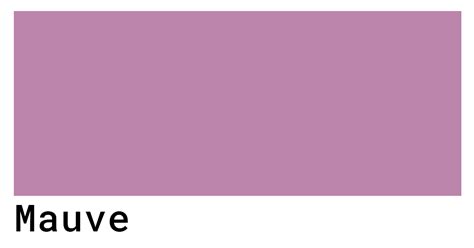 Mauve Color Codes