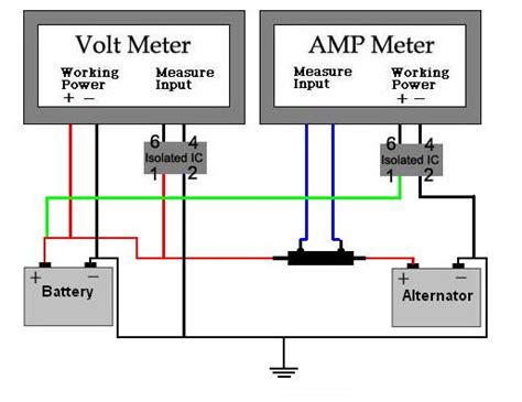 Wiring A 12v Amp Meter » Wiring Diagram