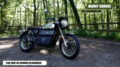 Rgnt Classic Sel No Une Superbe Moto Cafe Racer A Lectrique