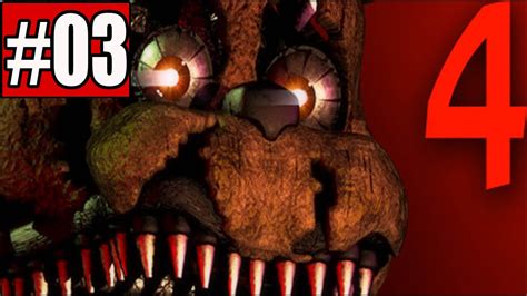 Five Nights At Freddy S 4 Night 3 Fnaf 4 Walkthrough Part 3 Gameplay