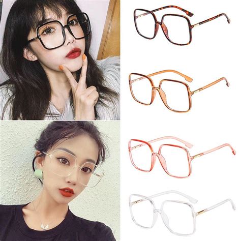 Buy Portable Spectacles Oversized Blue Light Blocking Square Glasses